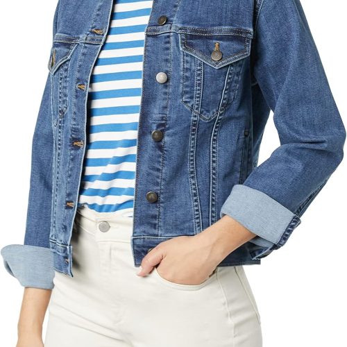 Women's Regular-Fit Denim Jean Jacket